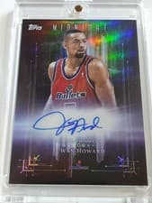 2025-26 Topps Midnight Dark Marks Signatures Juwan Howard #DM-JH card