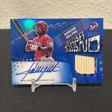 2025 Topps Pristine Popular Demand Autograph Relics Adrian Beltré #PPDAR-AB card