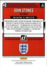 John Stones 2018 Panini Donruss card