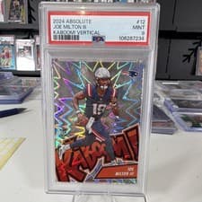2024 Panini Absolute Kaboom Vertical Joe Milton III #12 card