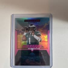 Jalen Hurts 2025 Panini Rookies & Stars Airborne card