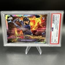 Junior Caminero 2024 Topps Cosmic Chrome Supernova card