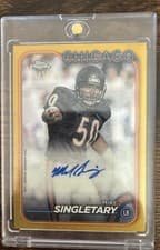 Mike Singletary 2024 Topps Chrome Chrome Legends Autographs card