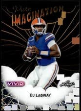 2025 Leaf Vivid Pure Imagination DJ Lagway #PB-13 card