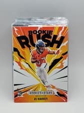 2025 Panini Rookies & Stars Rookie Rush RJ Harvey #15 card
