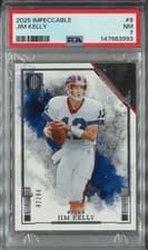 2025 Panini Impeccable Base Set Jim Kelly #9 card