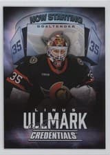 2025-26 Upper Deck Credentials Now Starring Linus Ullmark #NS-8 card