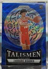 2024-25 Panini Prizm Talismen Zaccharie Risacher #8 card