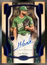 2026 Topps Tier One Break Out Autographs Luis Morales #BOA-LM card