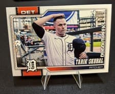 2026 Topps Dugout Peeks Tarik Skubal #300 card