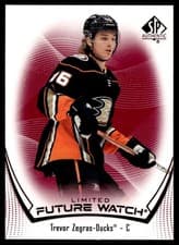 Trevor Zegras 2021 SP Authentic card