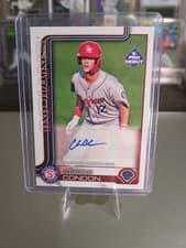 2025 Topps Pro Debut Autographs Charlie Condon #PD-64 card
