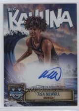 2024-25 Bowman University Chrome The Big Kahuna Autographs Asa Newell #BKA-AN card