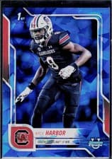 2025 Bowman University Chrome Sapphire Base Set Nyck Harbor #82 card