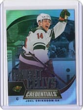 2025-26 Upper Deck Credentials Bright Cellys Joel Eriksson Ek #BC-4 card