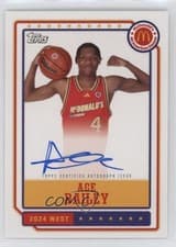 2024 Topps Chrome McDonald's All-American Event Autographs Ace Bailey #EA-AB