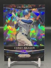 Corey Seager 2018 Panini Chronicles Prizm card
