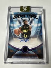 2025-26 Topps 3 Game Time Graphs Taylor Hendricks #GT-TH card