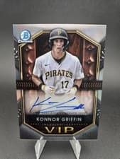 2025 Bowman Very Important Prospects Autographs Konnor Griffin #VIP-KG card