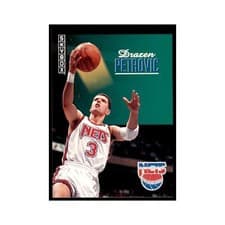 Drazen Petrovic 1992-93 SkyBox Base Set card
