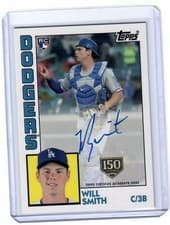 Will Smith 2019 Topps Update 1984 Baseball Autographs card