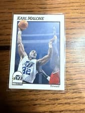 Karl Malone 1991-92 Hoops Base Set card
