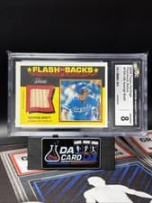 2026 Topps Heritage Flashback Relics George Brett #FBR-GB card