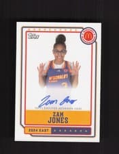 2024 Topps Chrome McDonald's All-American Event Autographs Zam Jones #EA-ZJ card
