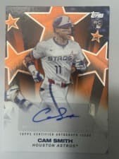 2025 Topps Update Baseball Stars Autographs Cam Smith #BSAU-CS card