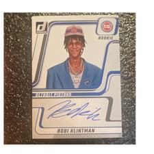 Bobi Klintman 2024-25 Donruss Next Day Autographs card