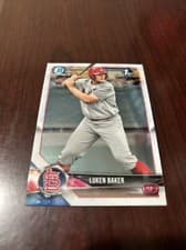 2018 Bowman Draft Luken Baker #BDC-109