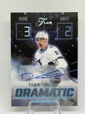 2025-26 Flair Flair for the Dramatic Autographs Dylan Guenther #FTD-2 card