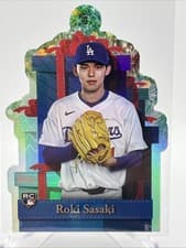 2025 Topps Holiday Die-Cut Ornaments Roki Sasaki #PO-1 card
