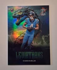 2025 Topps Signature Class Leviathans Tetairoa McMillan #L-17 card
