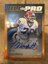 2024 Topps Chrome Chrome All-Pro Autographs Bruce Smith #APA-BSM card