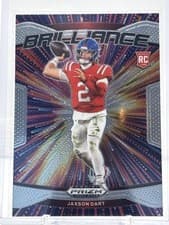 2025 Panini Prizm Draft Picks Brilliance Jaxson Dart #11 card