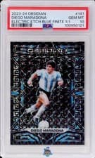 Diego Maradona 2023 Panini Obsidian card