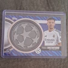 2025-26 Topps UEFA Club Competitions Starball Commemorative Relics Franco Mastantuono #SCR-FM card