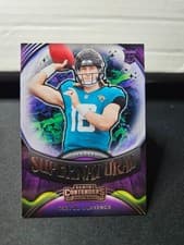 Trevor Lawrence 2021 Panini Contenders Supernatural card