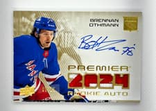 2024-25 Upper Deck Premier Premier Rookie Auto Jersey Brennan Othmann #PRA-BO card
