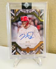 2025 Topps Transcendent Collection Transcendent Collection Autographs Mike Trout #TAC-MT card