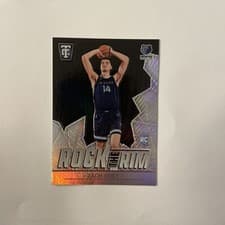 2024-25 Panini Totally Certified Rock the Rim Zach Edey #1 card
