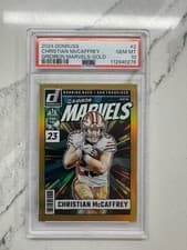 2024 Donruss Gridiron Marvels Christian McCaffrey #2 card