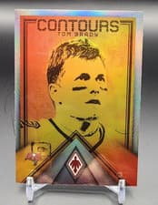 Tom Brady 2022 Panini Phoenix Contours card