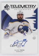 2024-25 SP Authentic Telemetry Autographs Alex Tuch #T-AT card