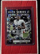 2025 Donruss The Elite Series Tony Pollard #TES-TPO card
