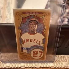 2025 Topps Allen & Ginter Uniform Countdown (Minis) Vladimir Guerrero #UC-27 card