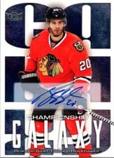 2025-26 SkyBox Metal Universe Championship Galaxy Auto Brandon Saad #CG-3 card