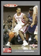 Juwan Howard 2004-05 Topps Total Base Set card