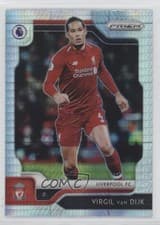 Virgil van Dijk 2019 Panini Prizm Premier League card